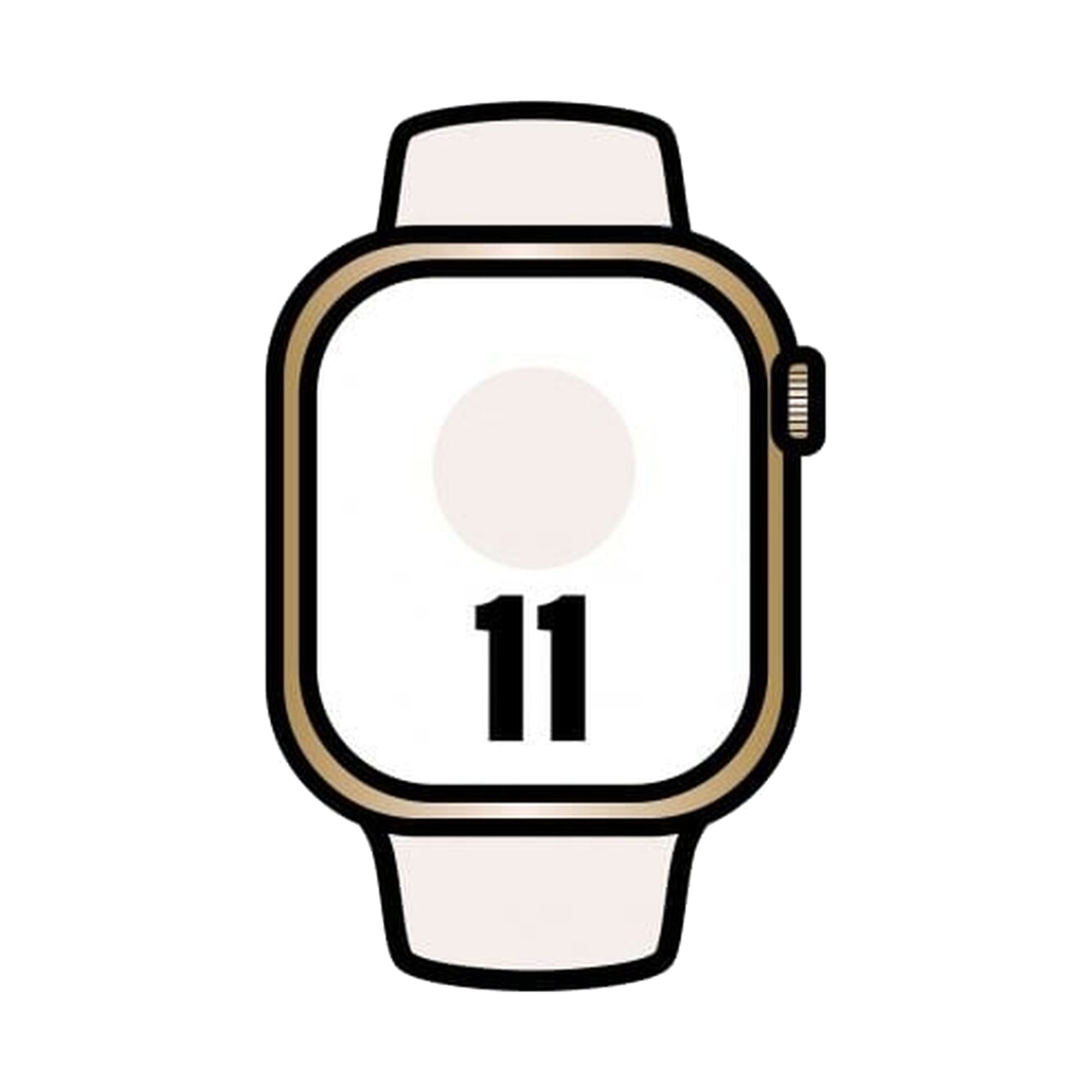Smartwatch Apple MF8X4QL/A Pink Titanium